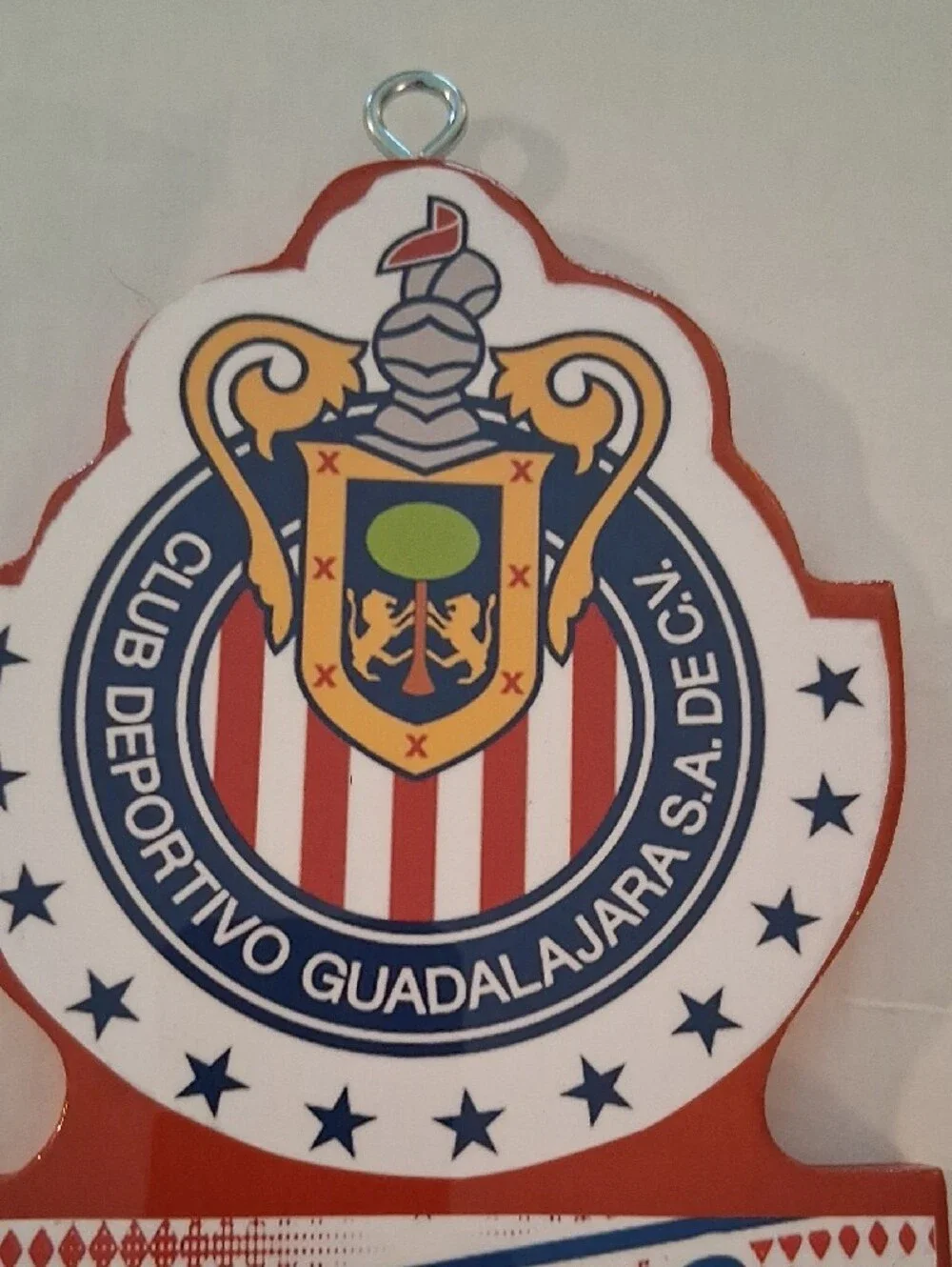Chivas Wall Key Holder – Club Deportivo Guadalajara Red/White